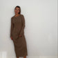 Almond Knit Dress