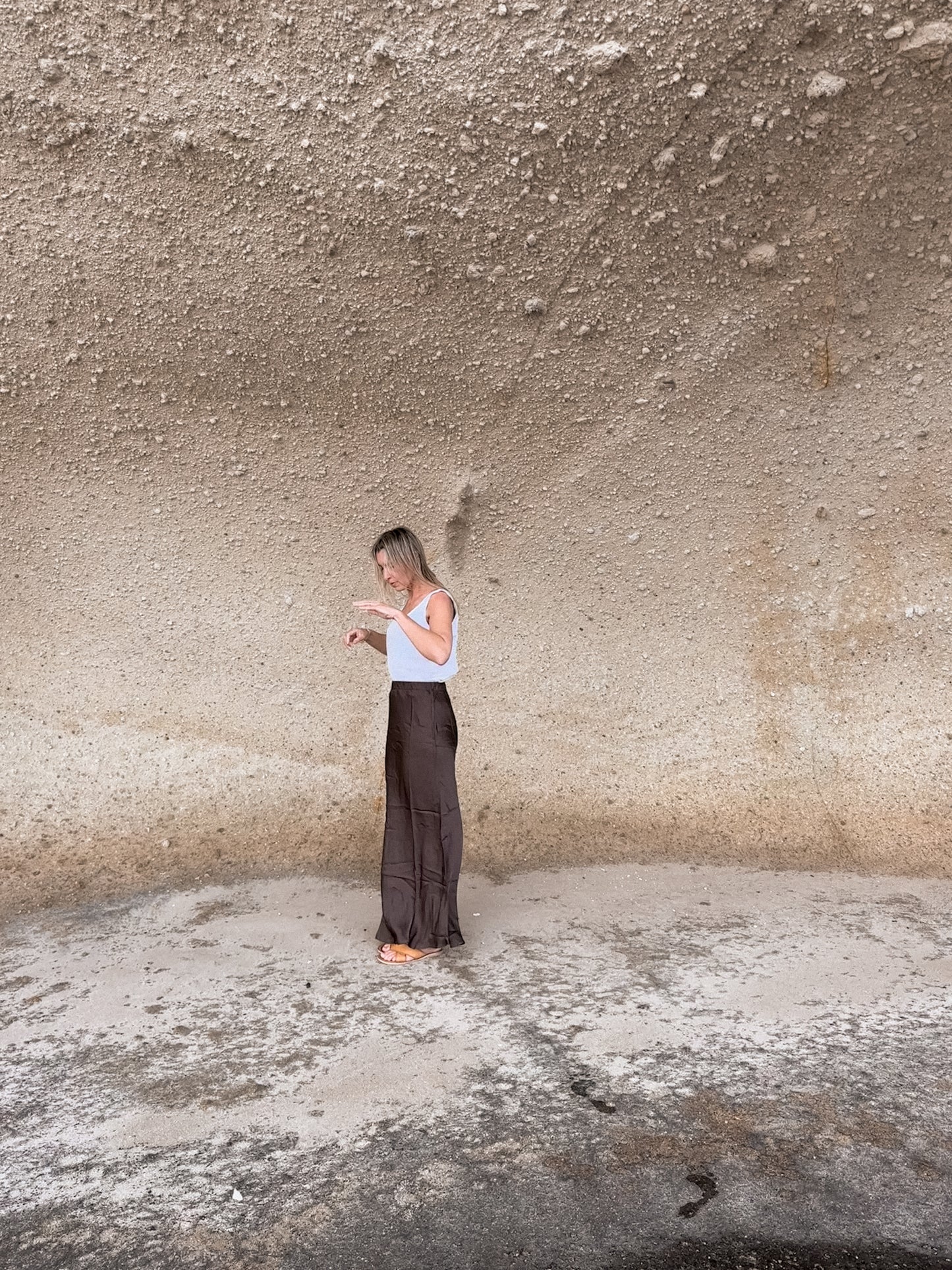 Linen Reversible Top White