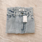 MOM Jean Shorts 2.0 Stonewashed