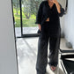 Taylor Linen Pants Black