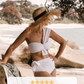 Grecian Bikini Bottoms White