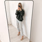 Boyfriend Pure Cashmere Crew Storm Grey