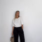 Taylor Linen Pants Black