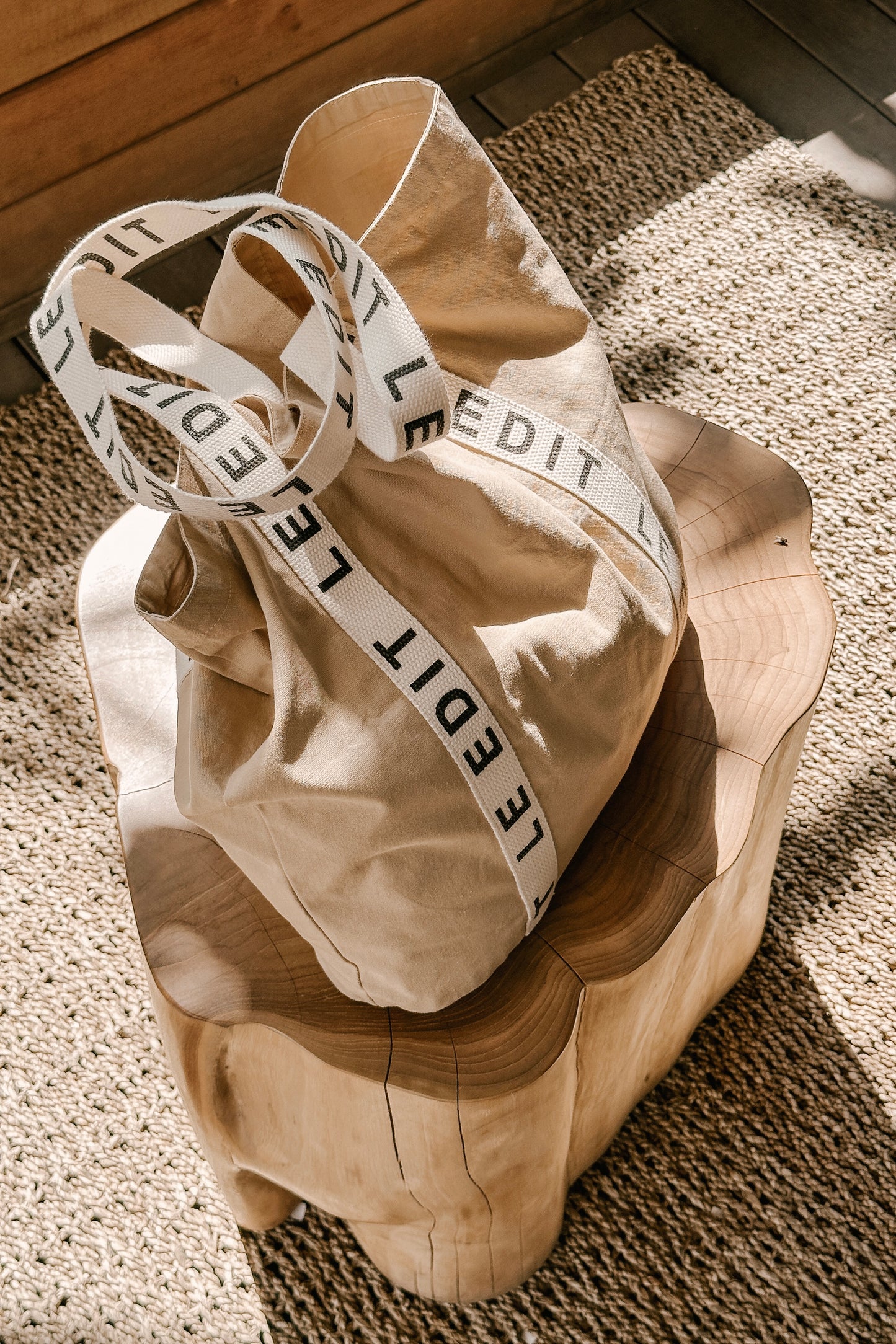 Logo Bag Beige