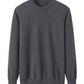 Boyfriend Pure Cashmere Crew Storm Grey