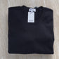 Boyfriend Pure Cashmere Crew Neck Jumper Black